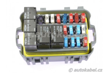 Modul MTA pro 30x minipojistka / 15 x mikrorelé.